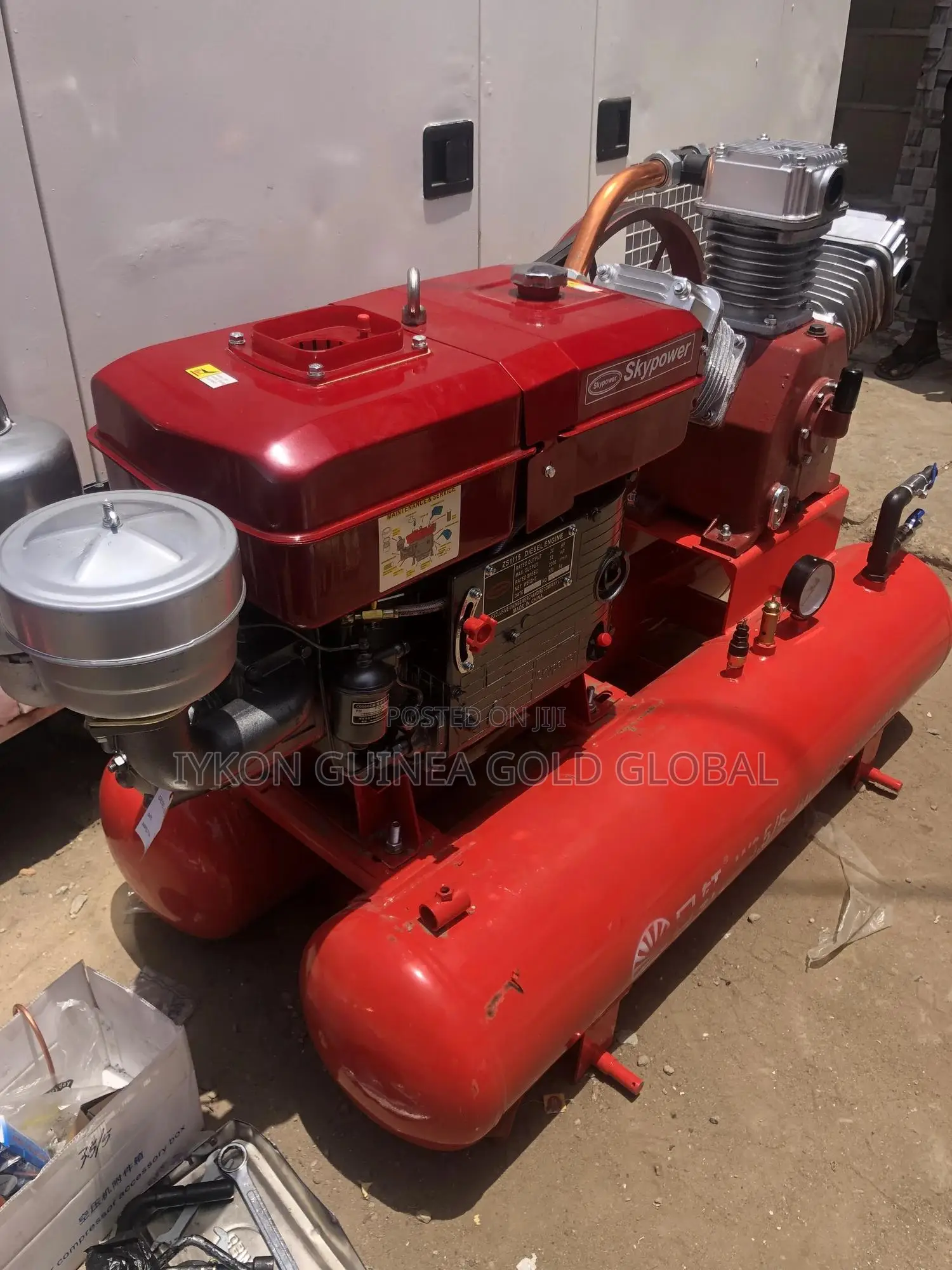 20hp Double Tank Air Compressor