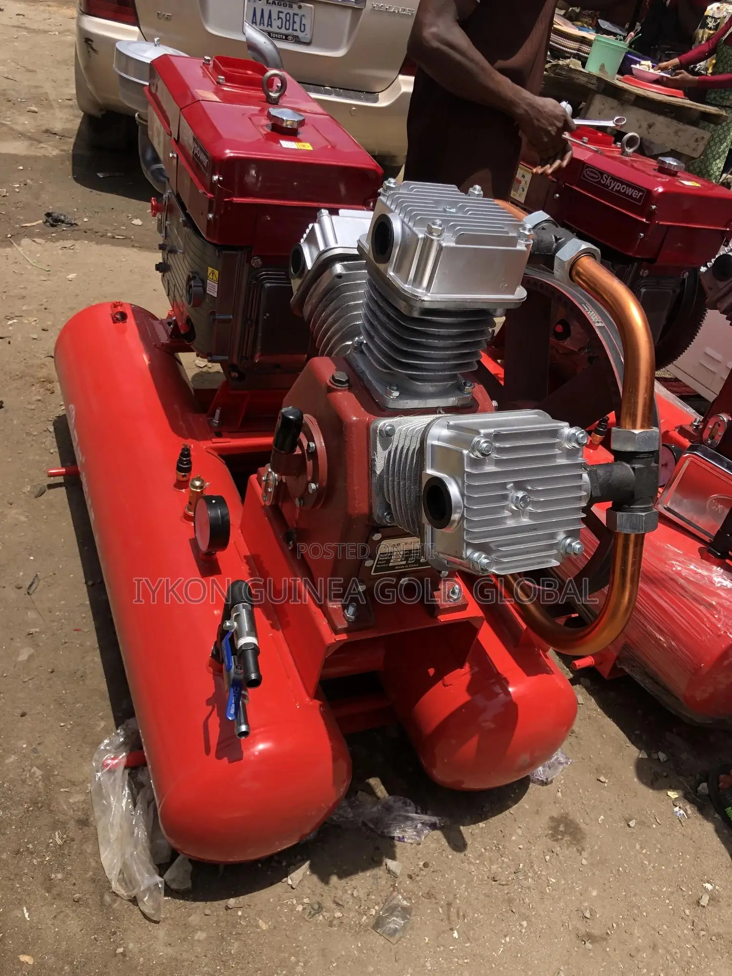 20hp Double Tank Air Compressor