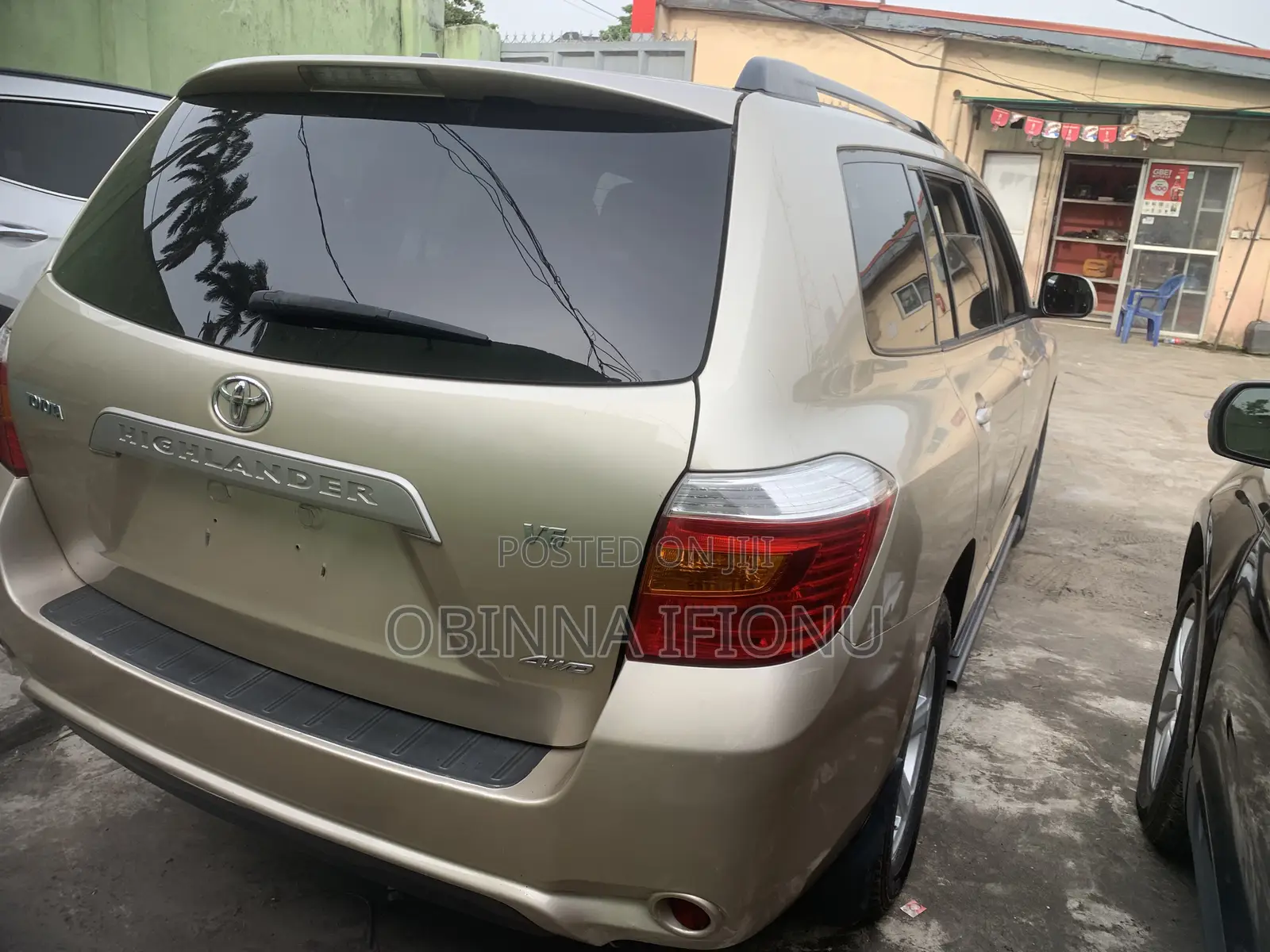 Toyota Highlander 2009 Gold