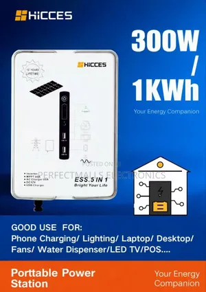 Hicess 300w/1kwh Portable Power Station