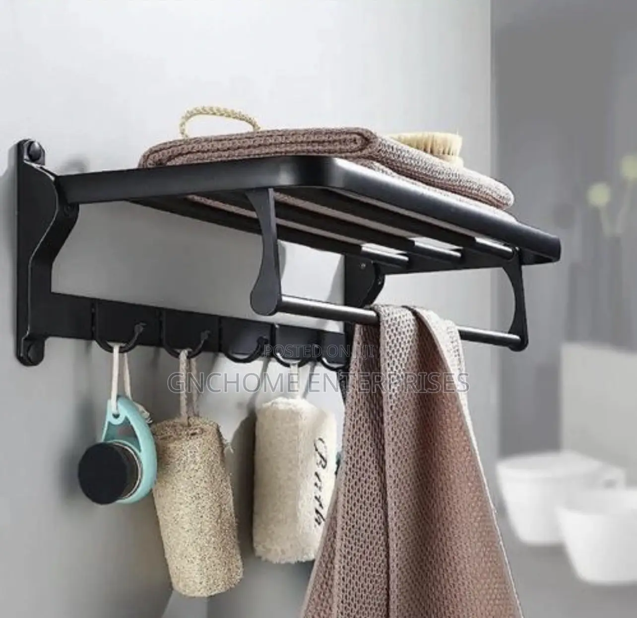 Multiple Towel Racks