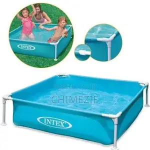 Intex Mini Square Frame Kids Above Ground Pool 4ft by 4ft