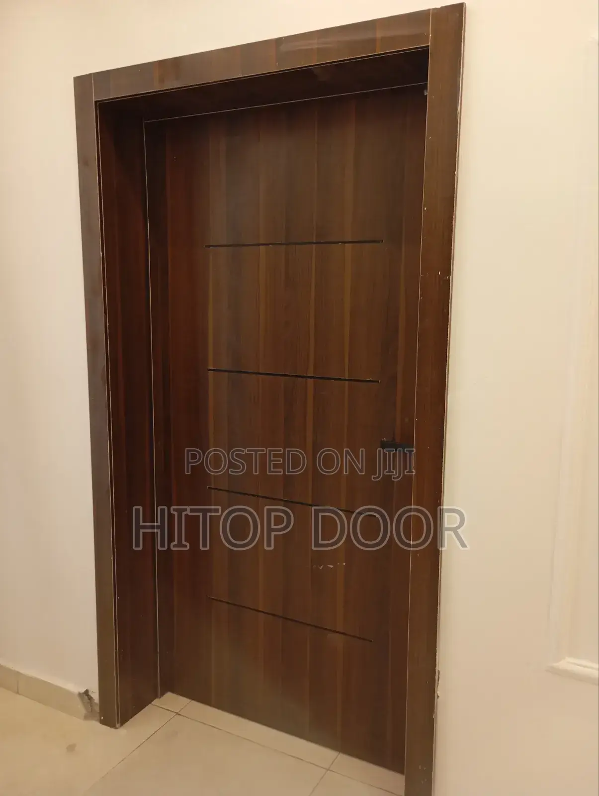 Hitops HDF Door With Frame and Architrave