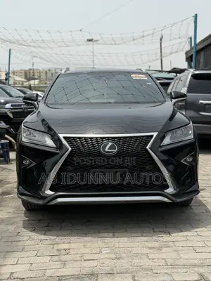 Lexus RX 350 F Sport AWD 2016 Black