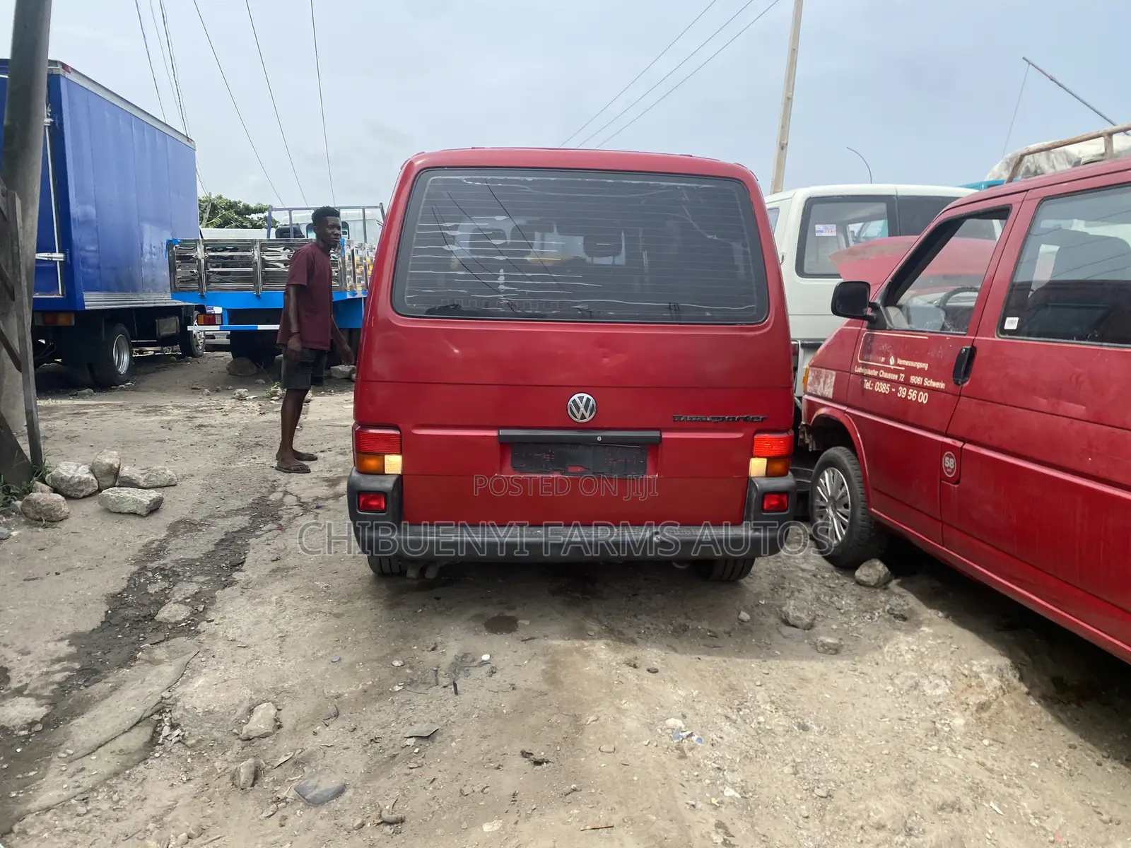 Volkswagen Transporter 2004 Red