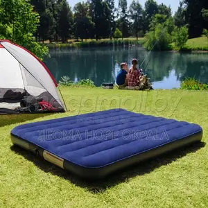Details Intex 64755 King Dura-Beam Classic Downy Airbed 183x203x25 Cm