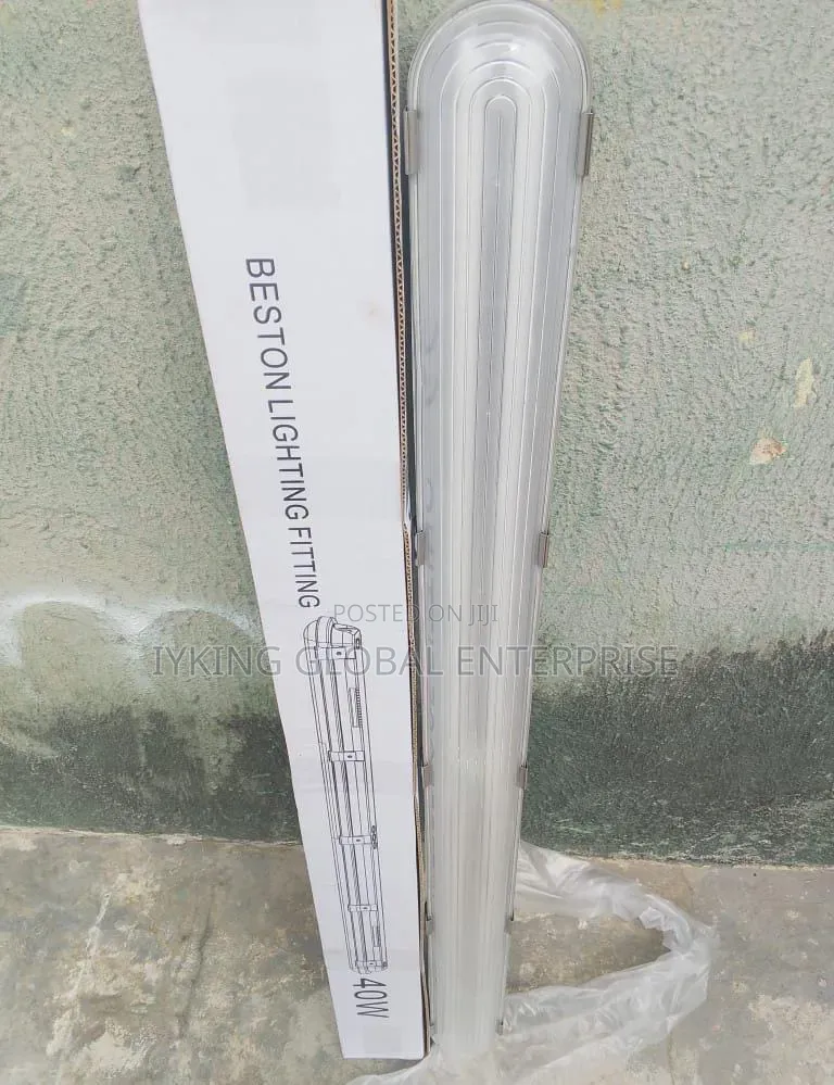 Beston Waterproof 4ft Lighting Fitting 40w