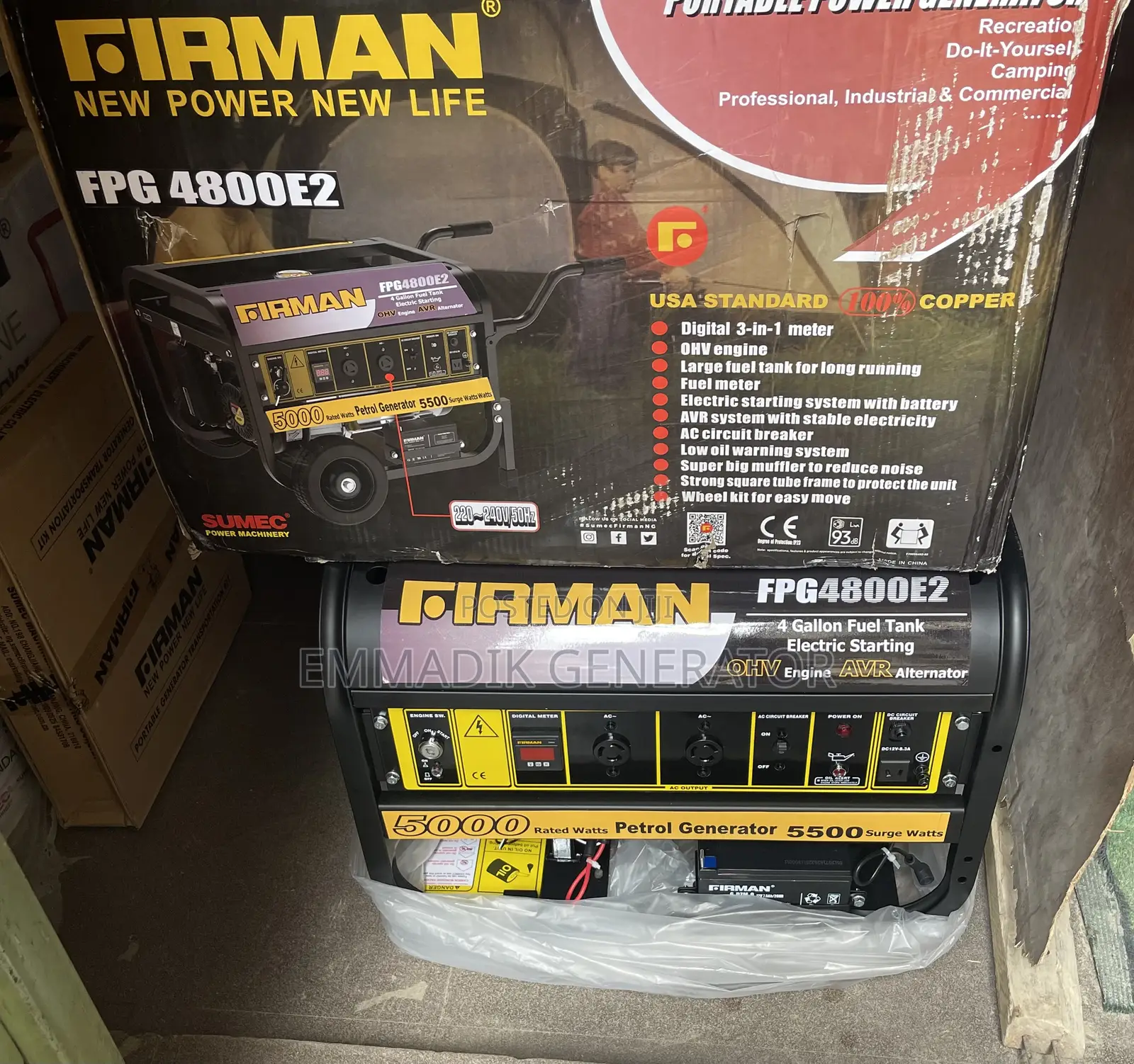 Firman Fpg4800e2