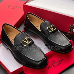 Valentino Leather Shoe for Men's