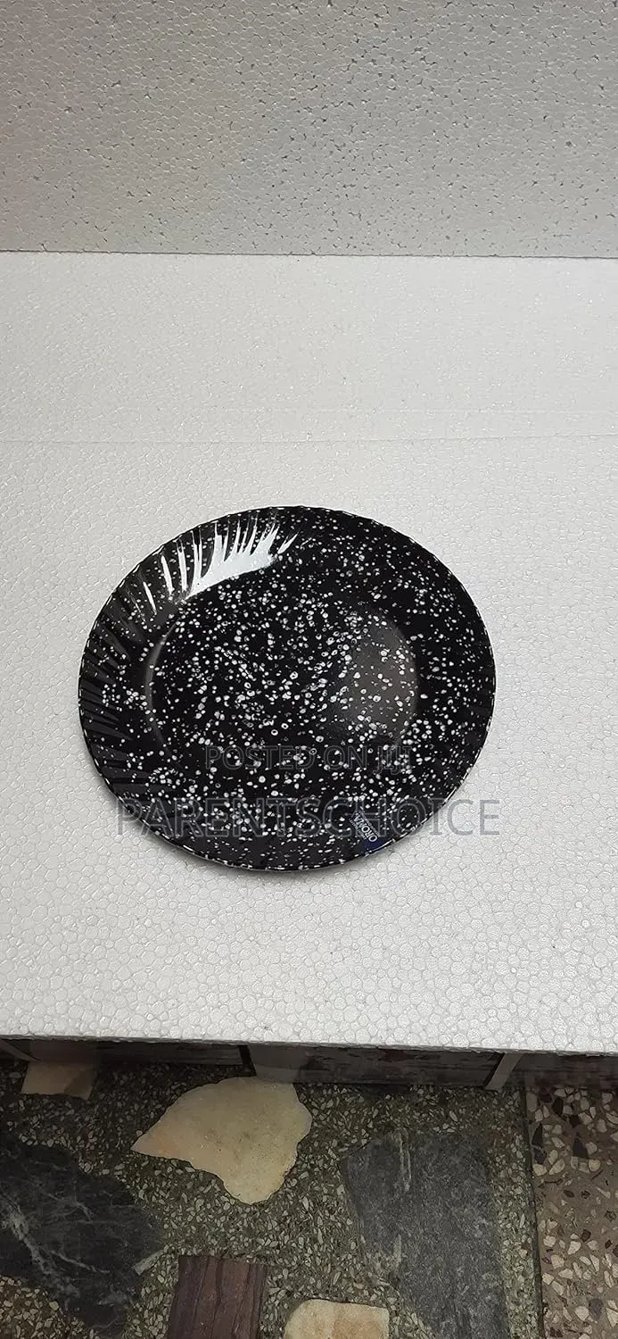 Melamine Round Plate -12pcs