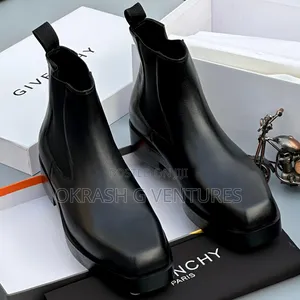 Givenchy Ankle Boot Leather Shoe for Men's