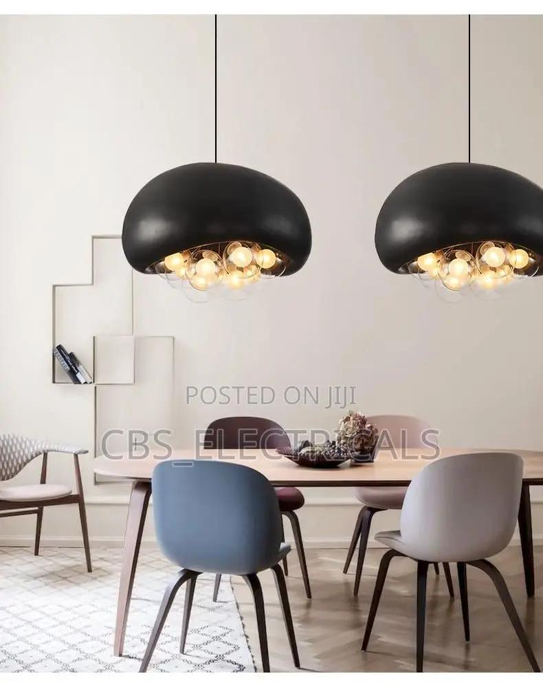 Mushroom Sculptural Pendants.