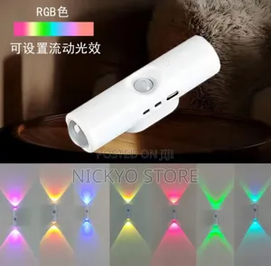 Rechargeable RGB Wall Light (Double-Sided Ambient Lamp)