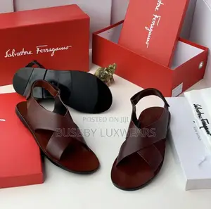 Ferragamo Italian Men’S Sandals