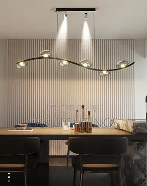Wavy Modern Pendant