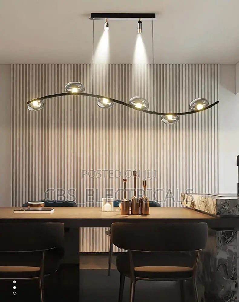 Wavy Modern Pendant