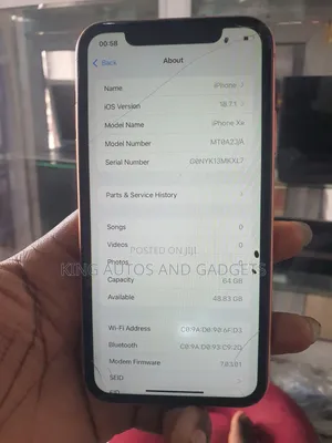 Apple iPhone XR 64 GB Orange