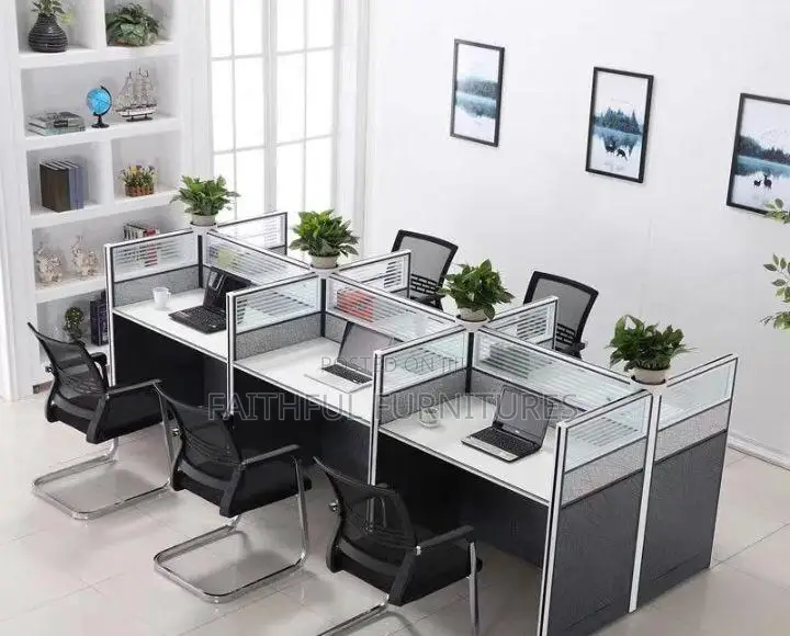 6 Man Workstation Cubicles