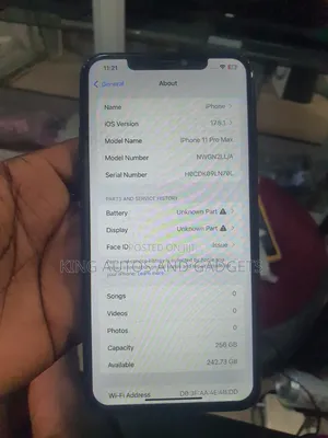 Apple iPhone 11 Pro Max 256 GB Black