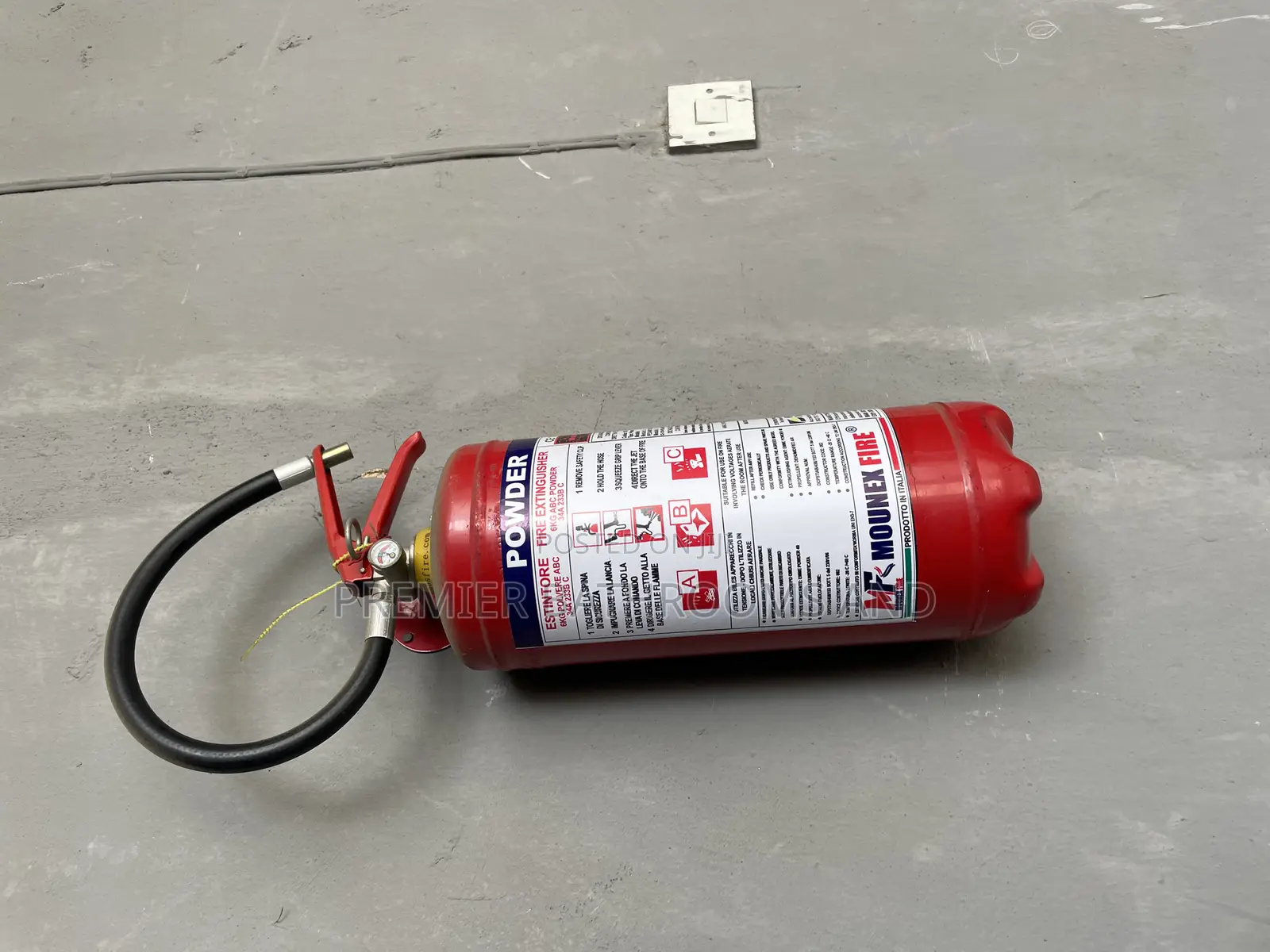 Intalian Fire Extinguisher