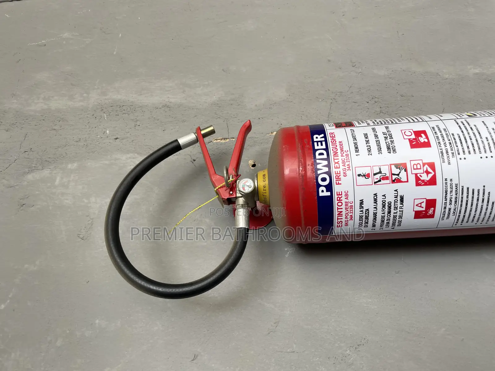 Intalian Fire Extinguisher