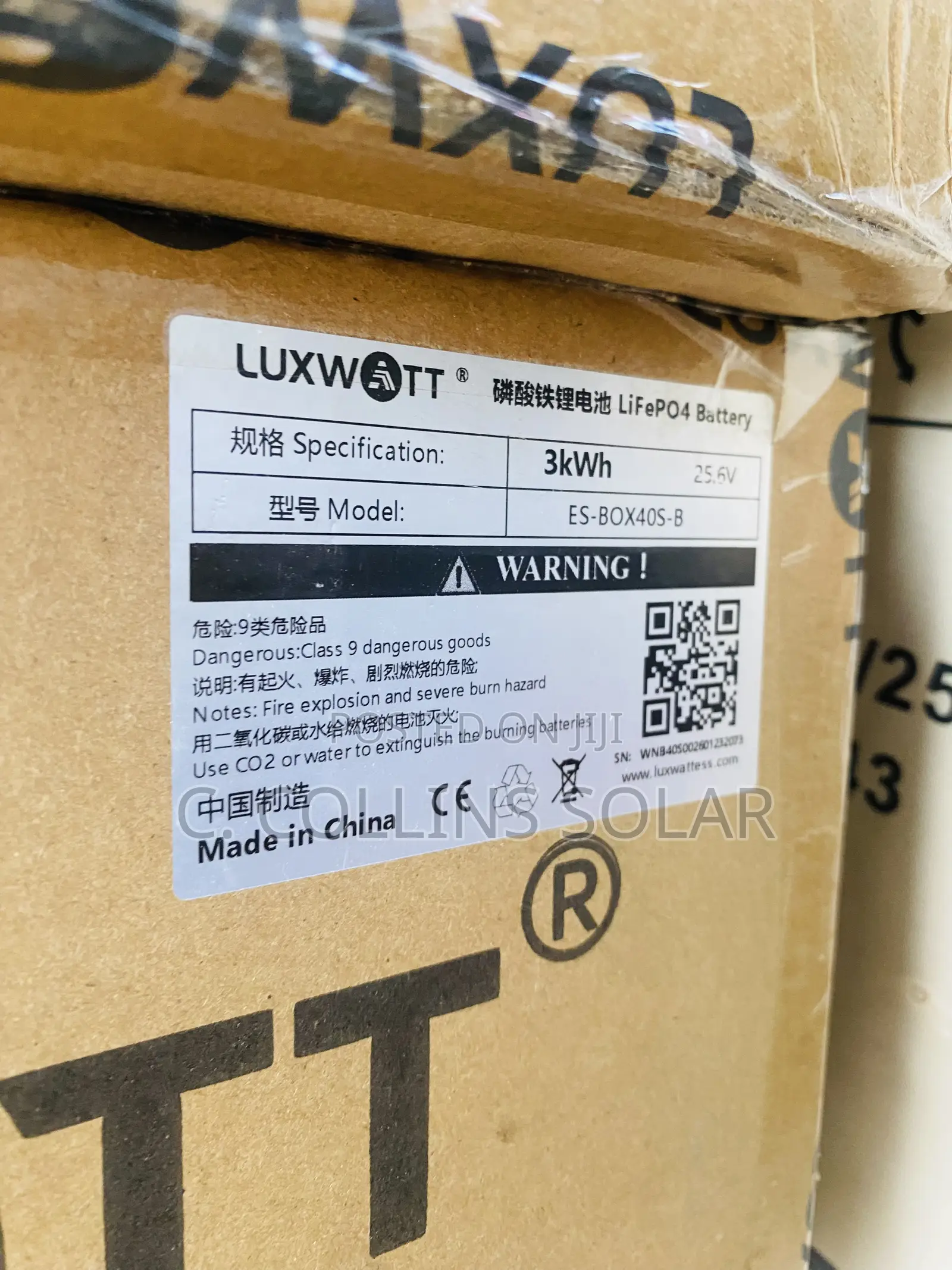 3kwh 24v Luxwatt Lithium Battery