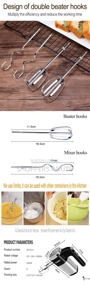 Sonifer Hand Mixer Sf 7023