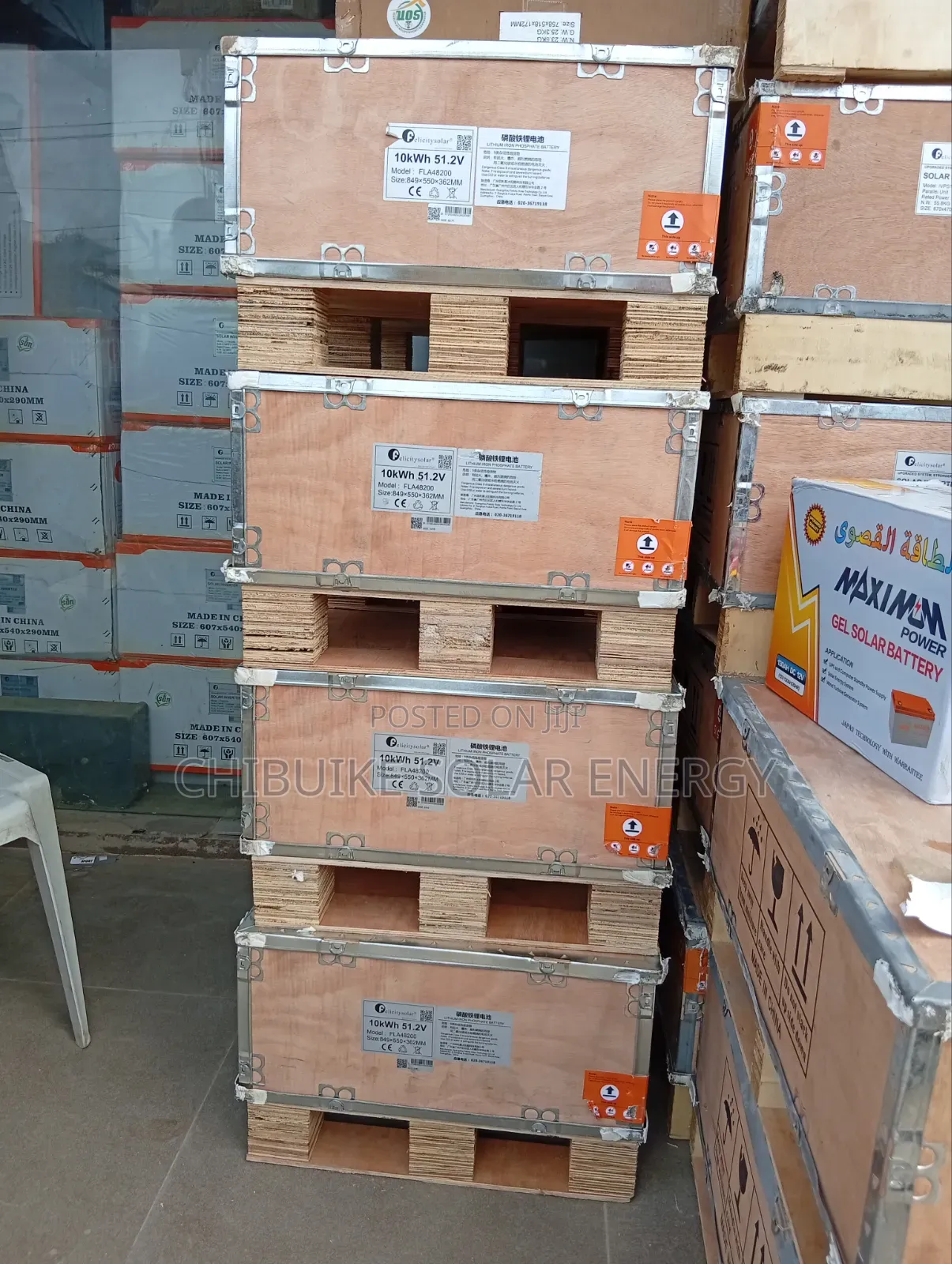 Felicity Solar Lithium Ion Batteries 10kwh 48v Fla200