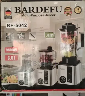 Bardefu 3 In 1 Multipurpose 9500w Blender