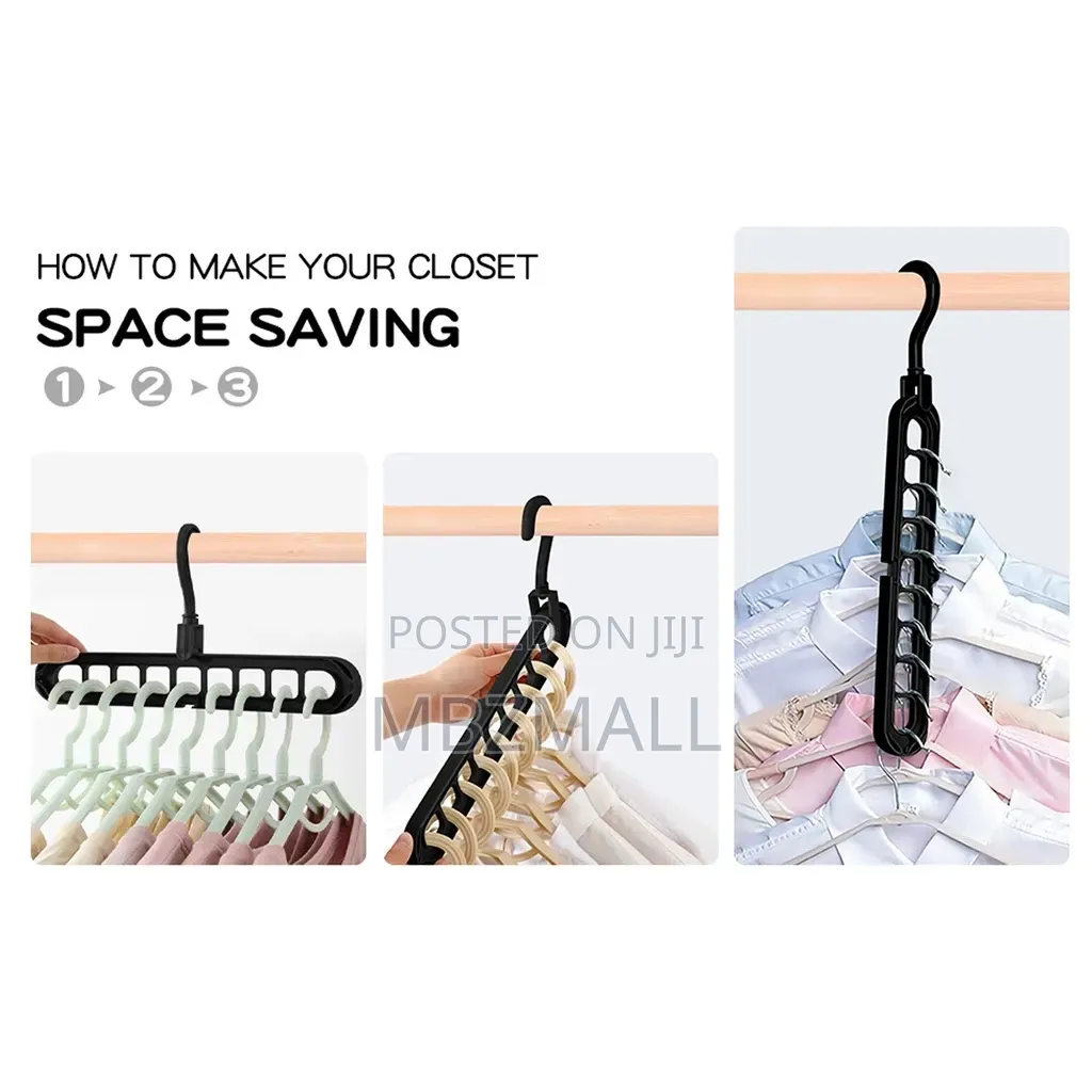 9 Hole Cloth Hanger