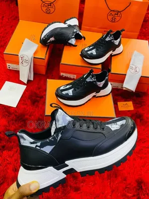 Hermes Leather Sneakers for Men's