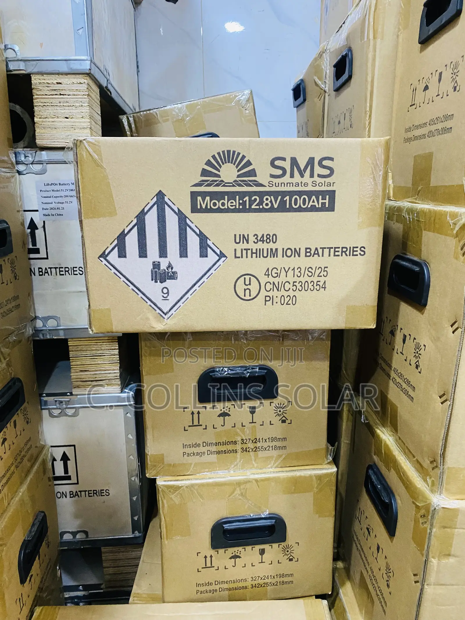 100ah 12v SMS Lithium Battery