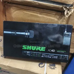 Ad4d Shure Wireless Mic
