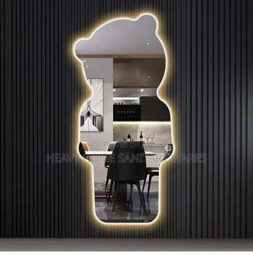 Non Flame Mirror With Light