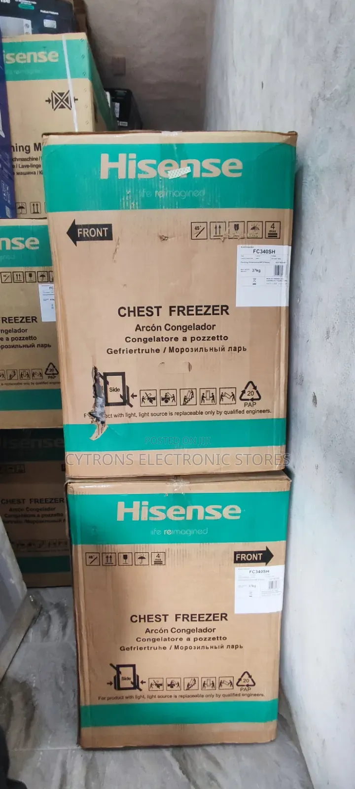 Hisense 300litre Inverter Fridge