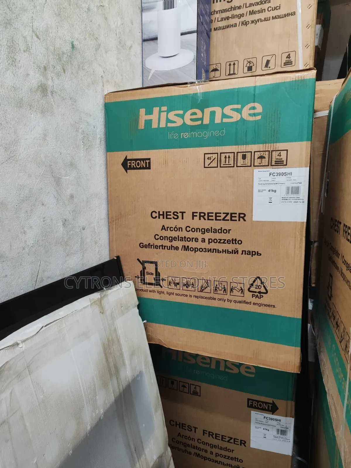 Hisense 300litre Inverter Fridge