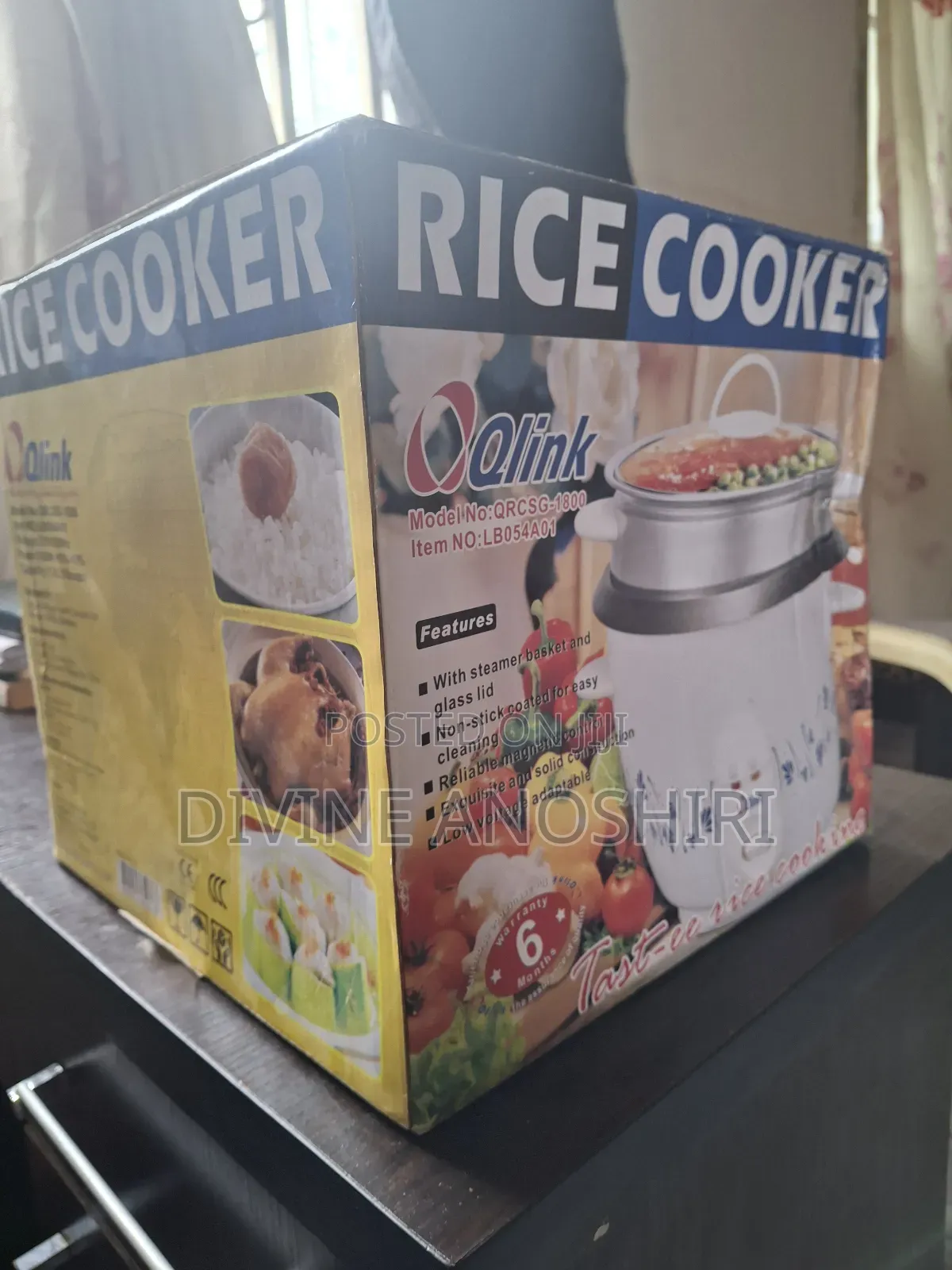 Qlink Rice Cooker