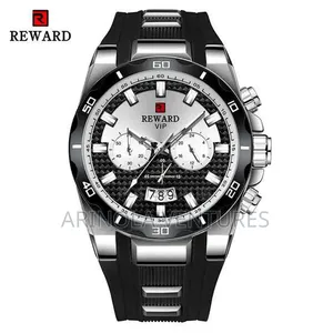 *Reward Rubber Chronograph Waterproof Wristwatch* *[ Features / Abili