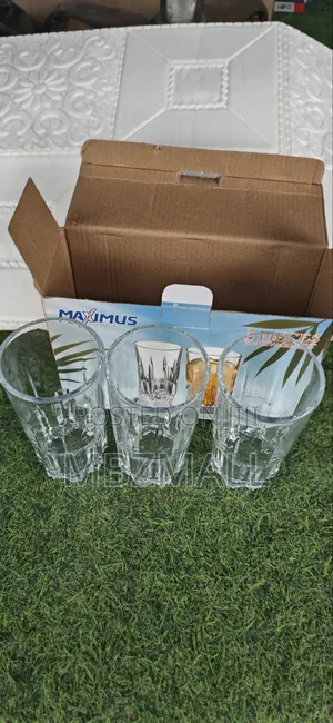 Max 304) 3pc Glass Cup