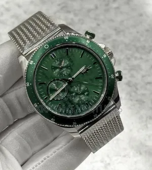 Lacoste Chronograph Silver Net Chain Watch