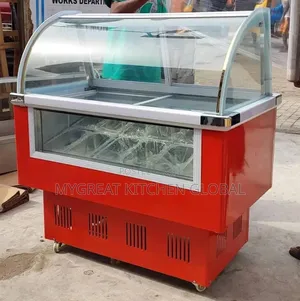 Ice Cream Display Friedge 12pan