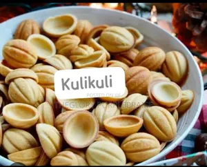 Baked (Not Fried) Walnut-Shaped Kuli-Kuli 500g (Export Grade)