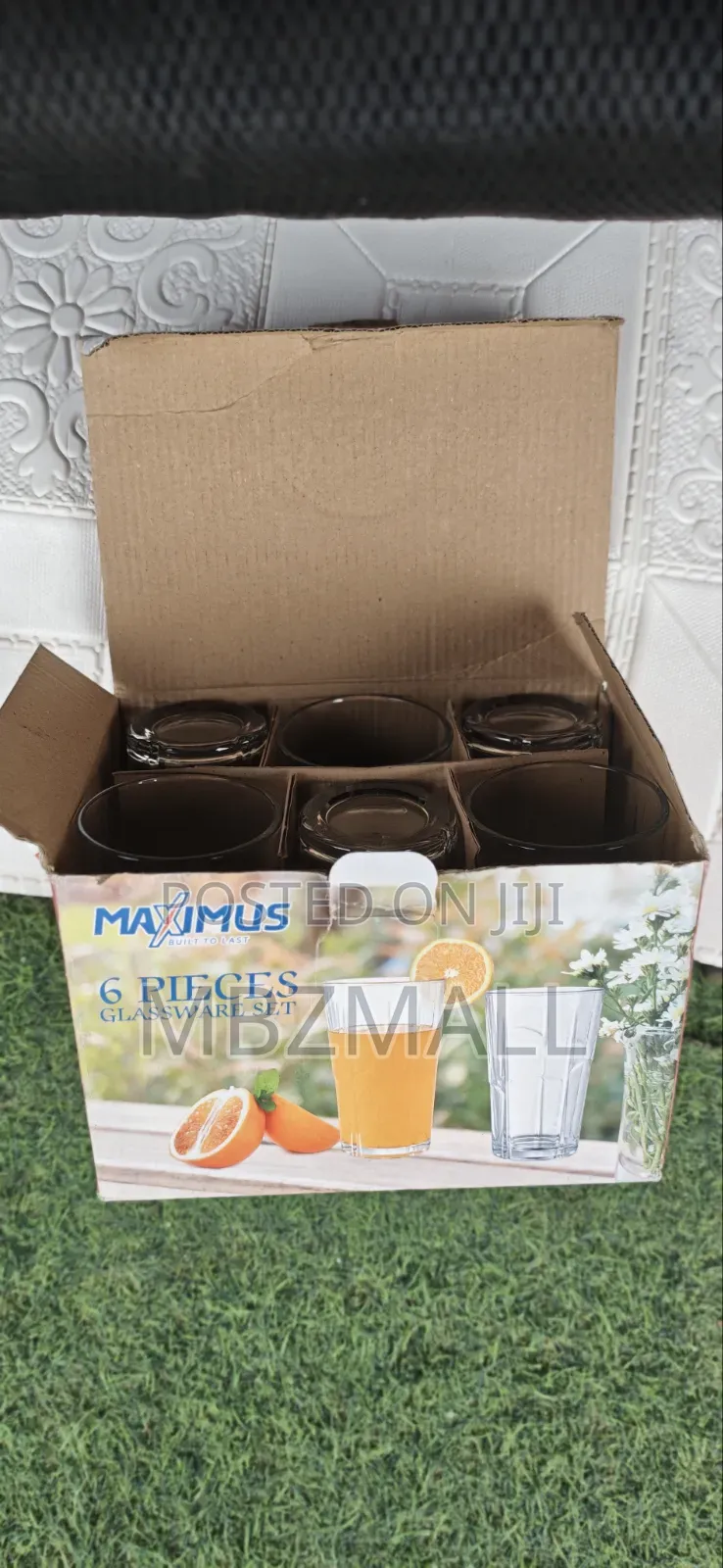 (Max300) 3pc Glass Cup