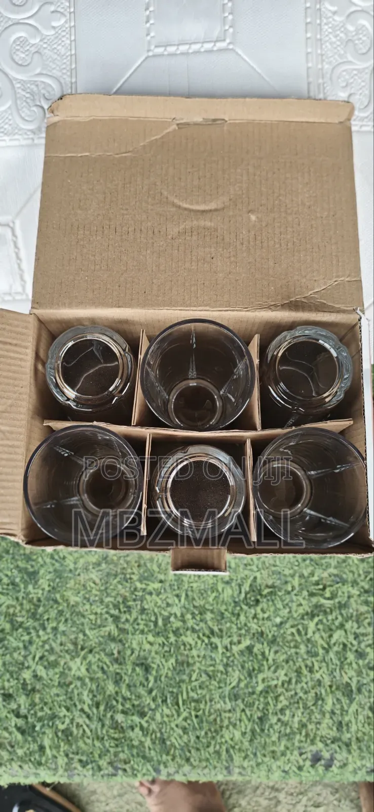 (Max300) 3pc Glass Cup