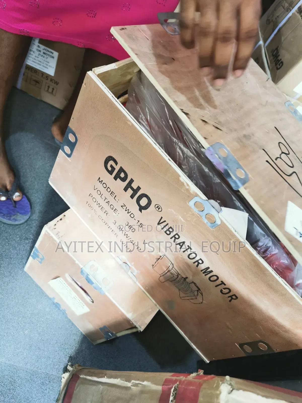 Original 4hp Vibrator 3kw 380v