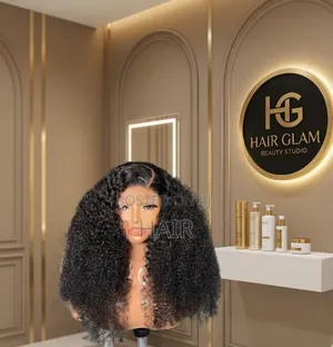 Super Full 20" Inches Jerry Curl Closure Wig – Scalp Melt Hd Lace