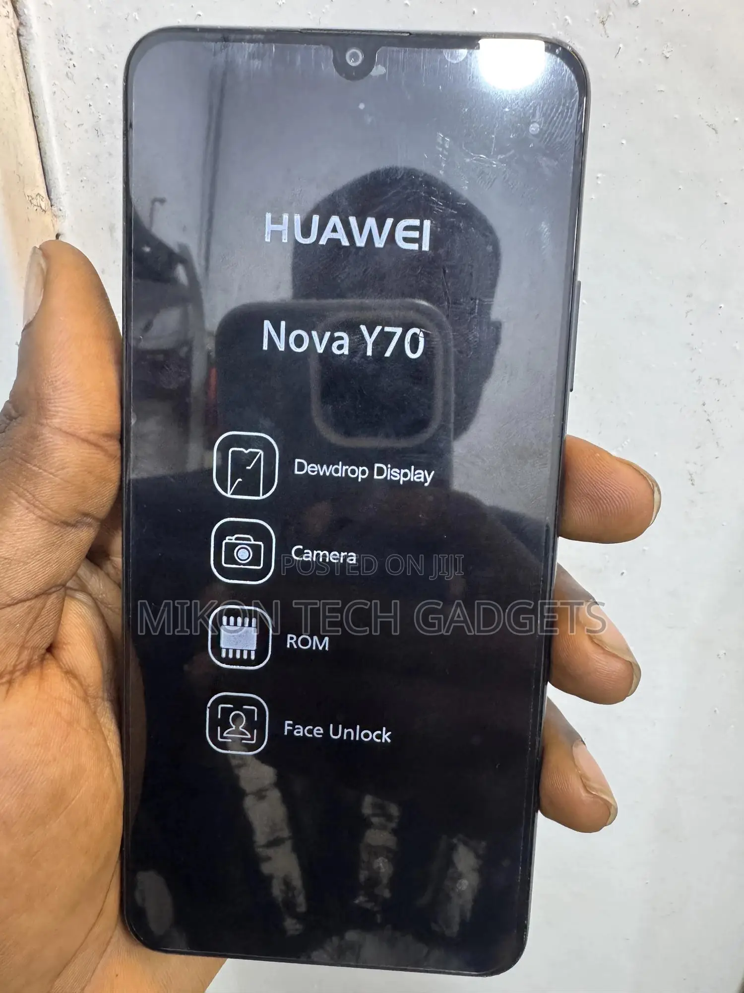 Huawei Nova Y70 128 GB Black