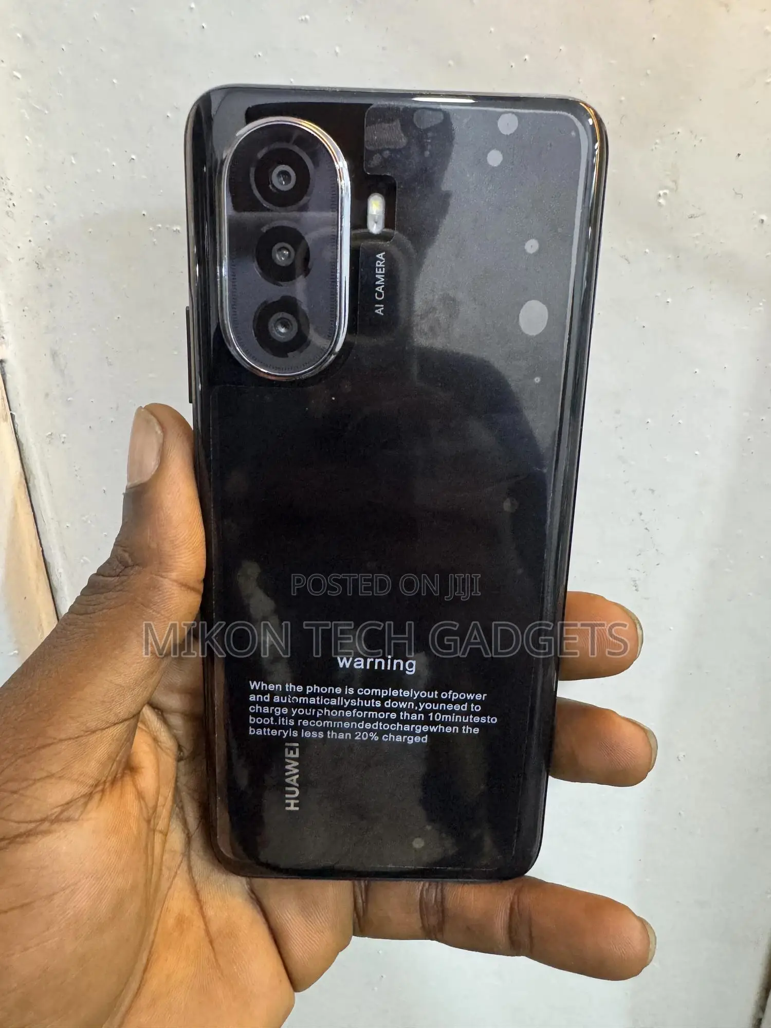 Huawei Nova Y70 128 GB Black