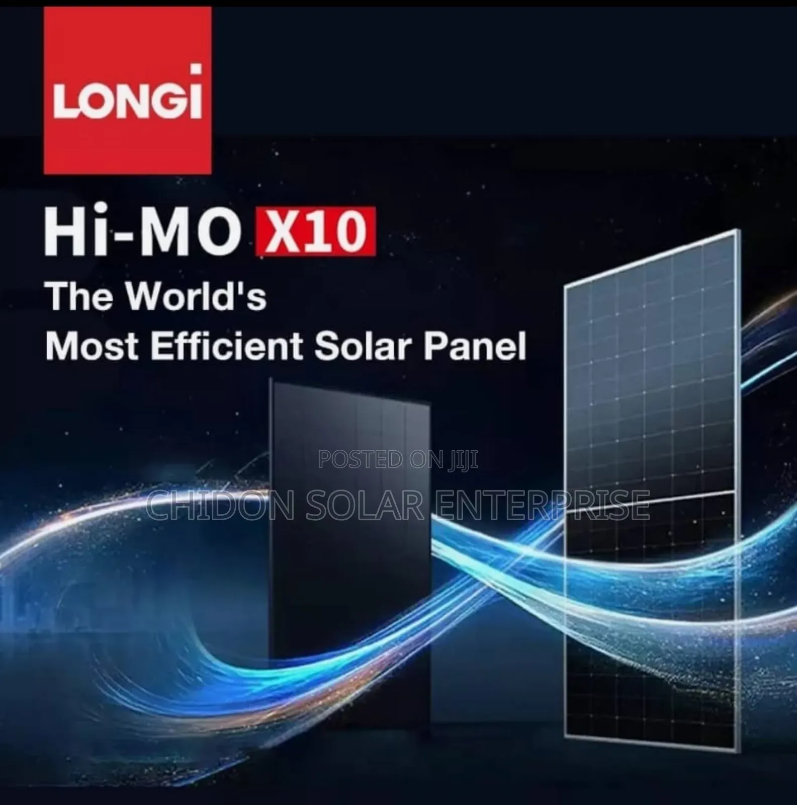 650w Longi Solar Monocrystalline Panel