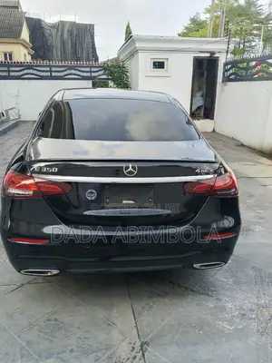 Mercedes-Benz E350 2021 Black